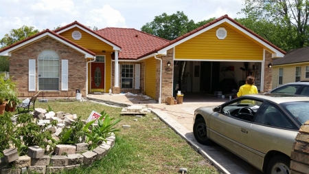 metal roofing stone tiles on a new roof